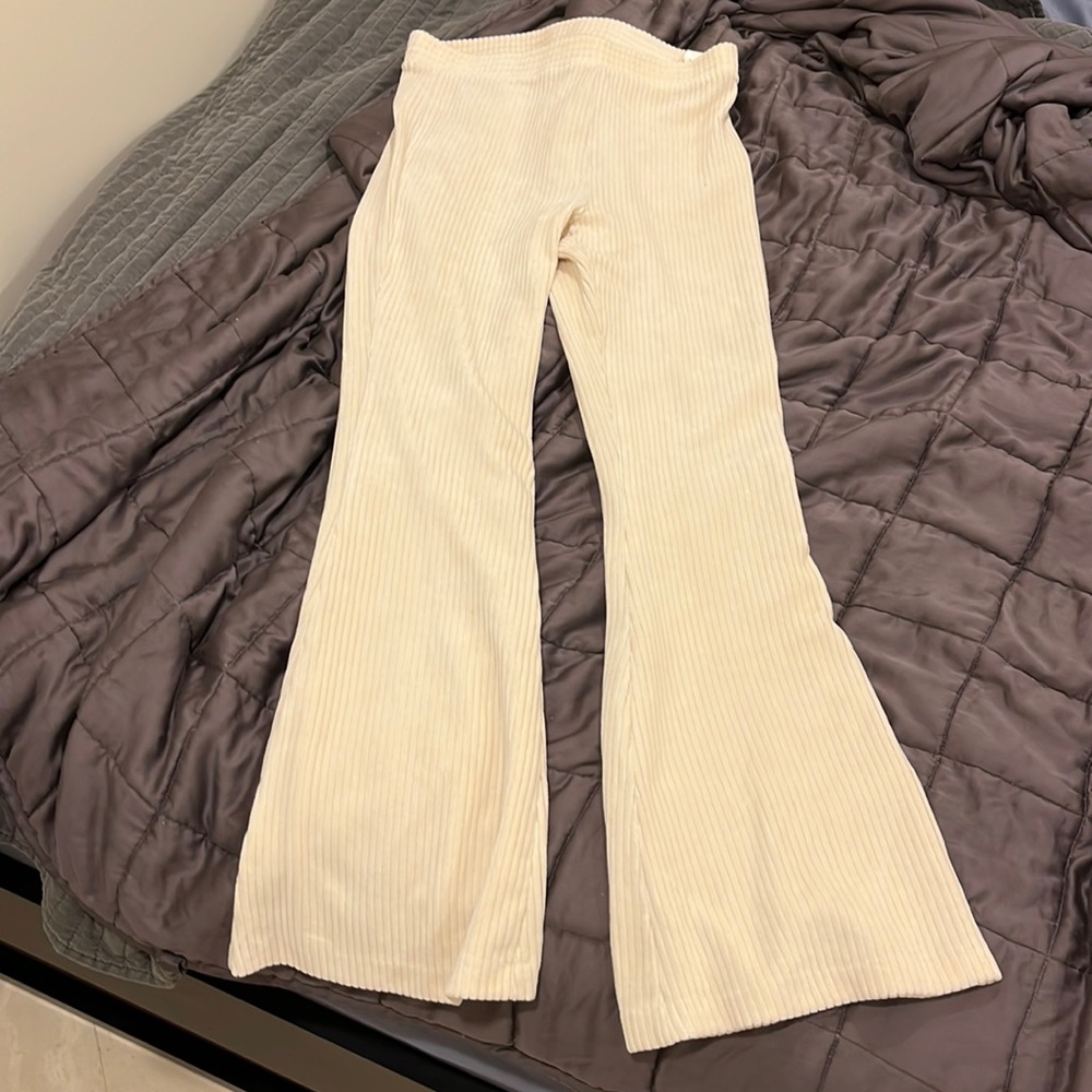 Aerie Waffle Flair Pants